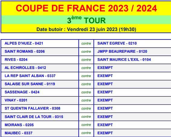 2023 cdf 3 tour